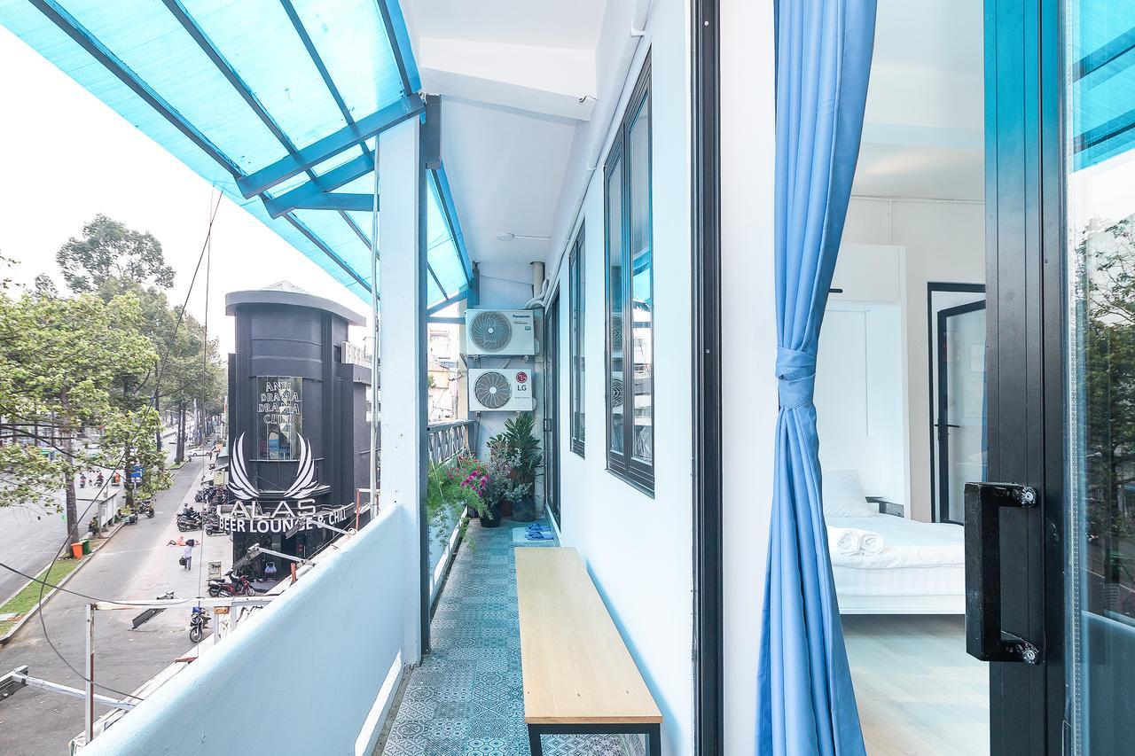 Scandinavian Apartment With Balcony In Bui Vien Ho Şi Min Dış mekan fotoğraf