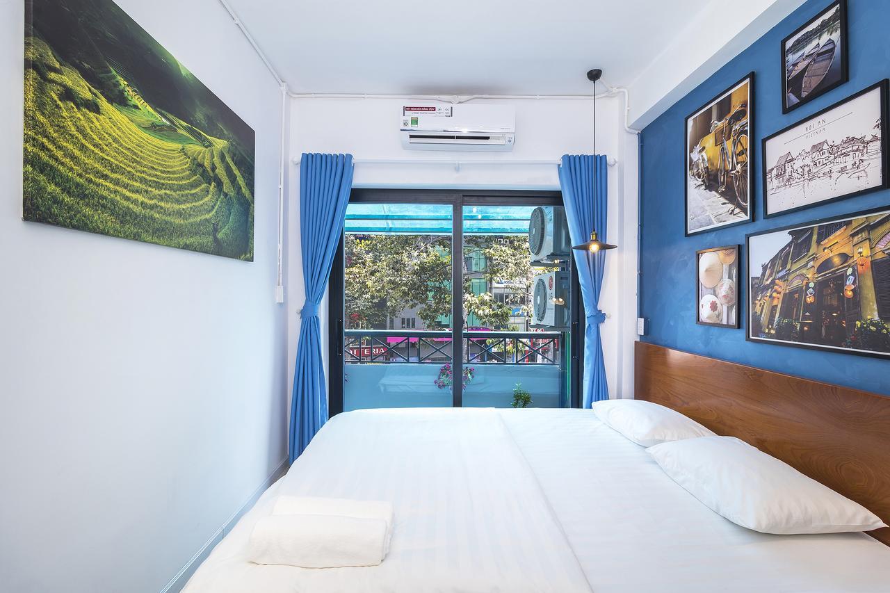 Scandinavian Apartment With Balcony In Bui Vien Ho Şi Min Dış mekan fotoğraf